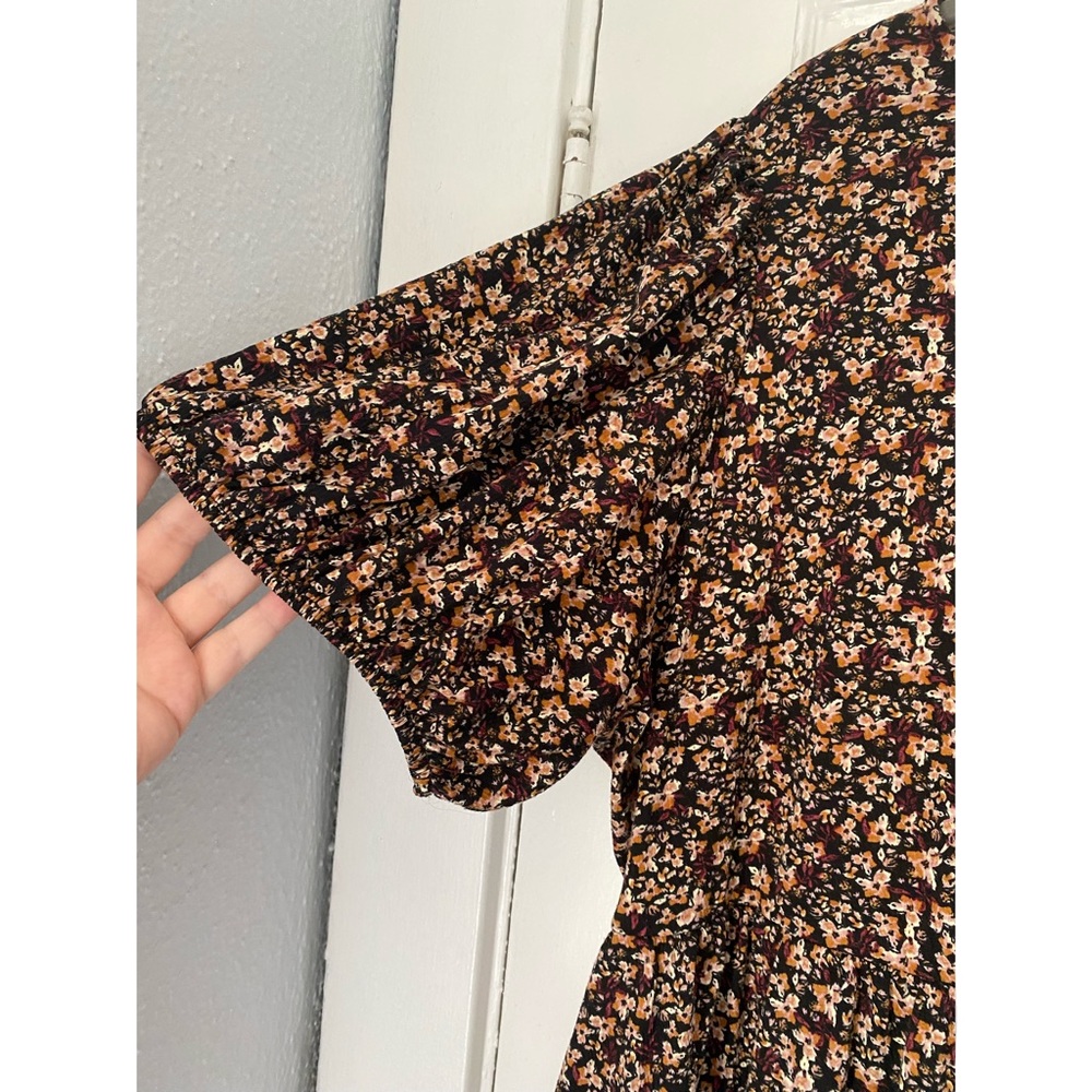 Ava & Viv Plus Size Floral Fall Dress